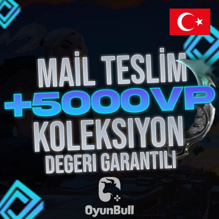 Mailli +5000 VP Koleksiyon Değeri Garantili Random Hesap (TR)